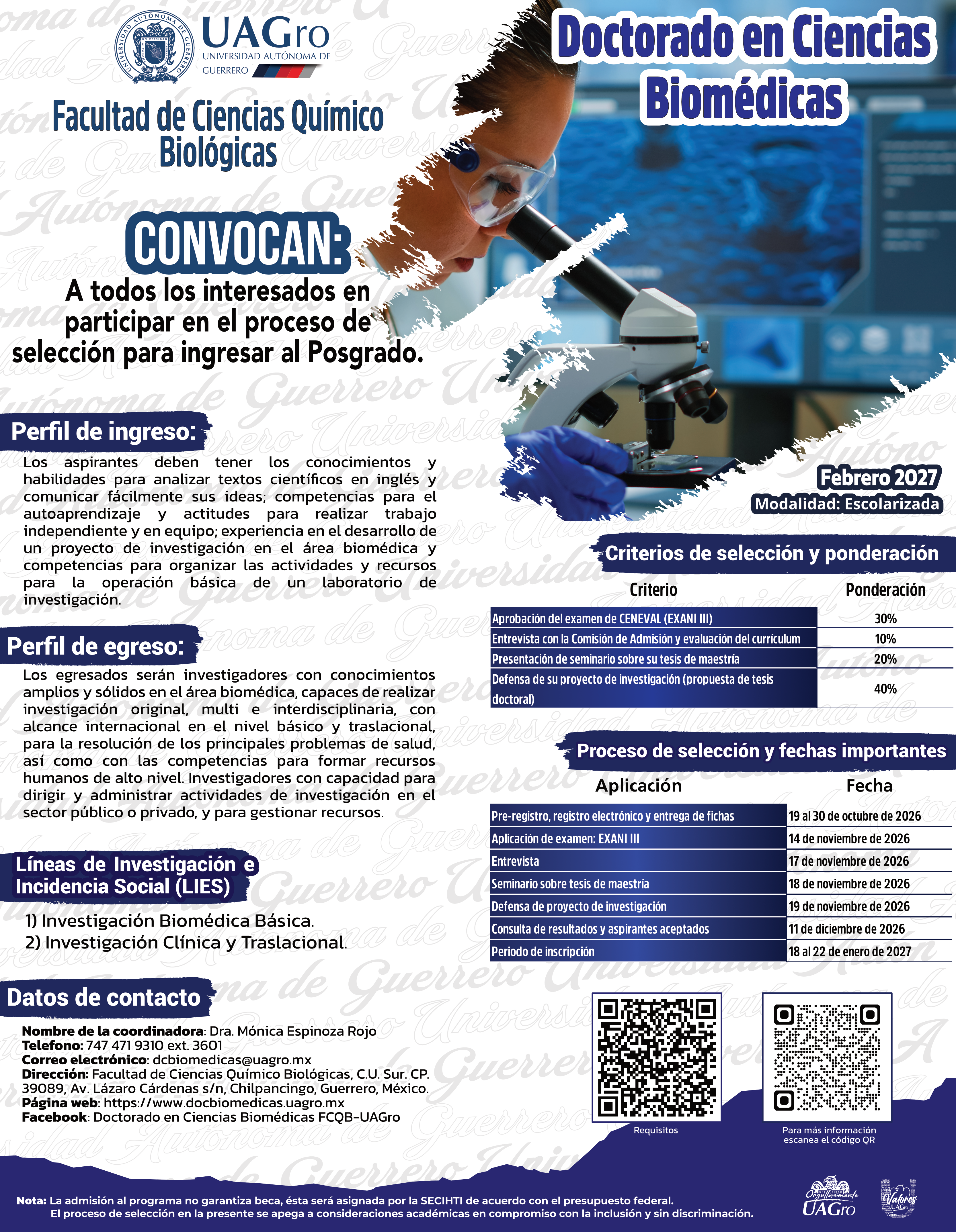 Convocatoria 2026
